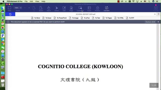 How to Convert scanned PDF to Word on Mac ?