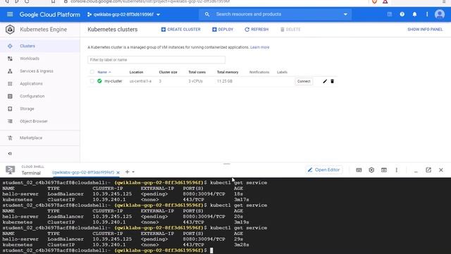 Kubernetes Engine Qwik Start