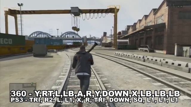 GTA 5 Cheat: Infinite Ammo and Free Weapons