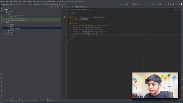 ANDROID STUDIO #5 | ALERT POP UP IN ANDROID | SHOW WARNING MESSAGE