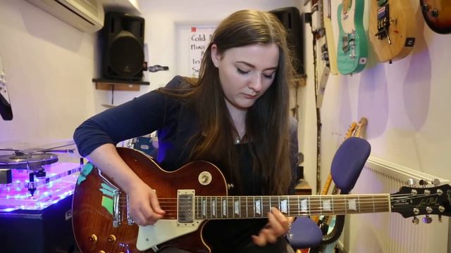 Game of Thrones, Skyrim, POTC Metal Mashup Cover By Bethany On Guitar