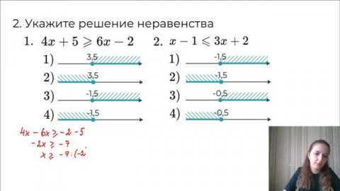 Все типы 13 задания ОГЭ математика 2024 l Линейные неравенства
