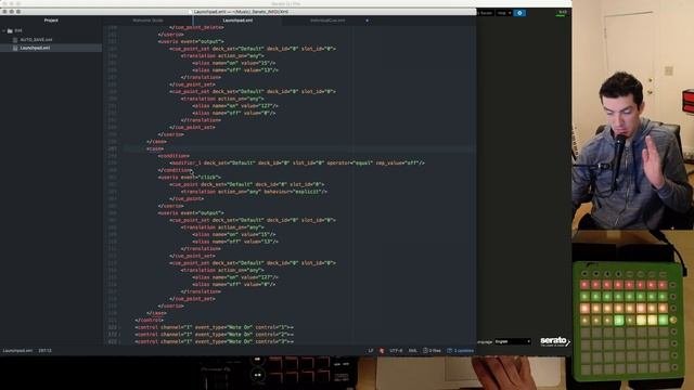 Hacking Serato XML Midi Mapping with Shift Hotcue Light Feedback etc...