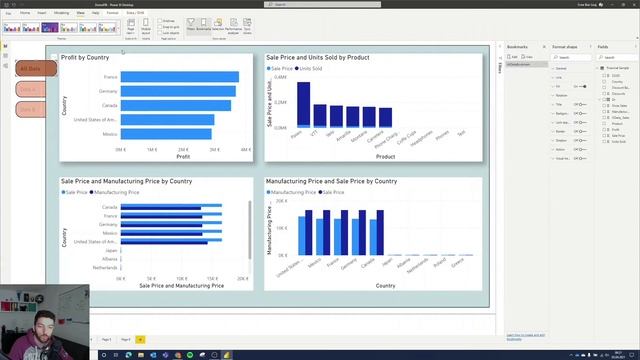 Power BI - How to use Bookmarks