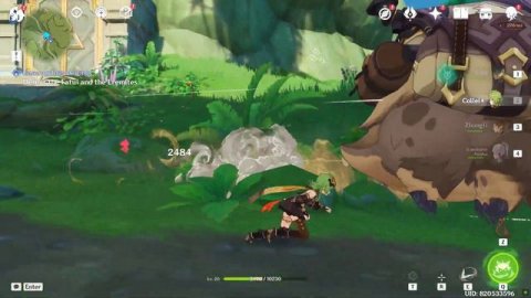 The Dark Valley Elemental Monument Puzzle Genshin Impact