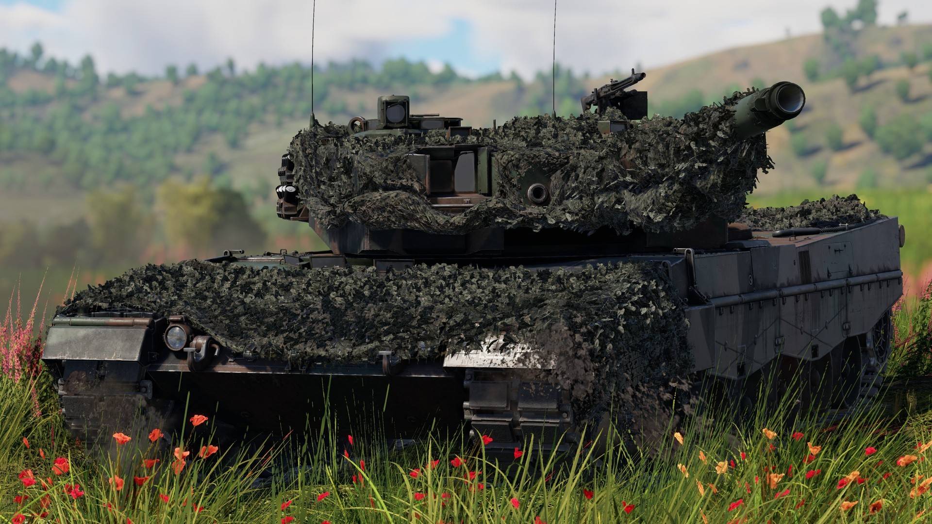 Катаем в War Thunder с Саней на Leopard 2A4M №2