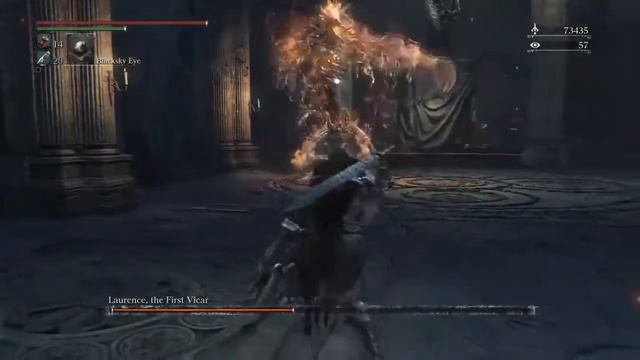 Laurence, the First Vicar - Bloodborne boss fight