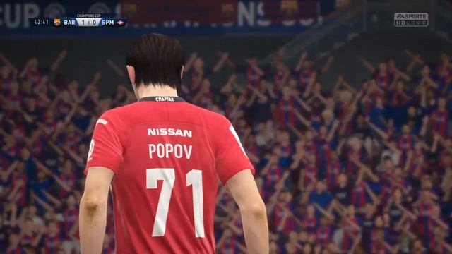 FIFA 17 Карьера за Барселону  1