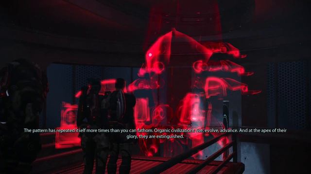 Shepard & Sovereign Scene on Virmire - Mass Effect 1 Legendary Edition