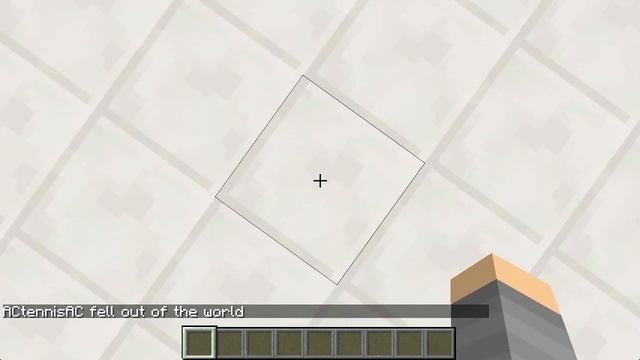 Minecraft Void World, Fixed Time and No Rain (No mcedit or redstone clocks)