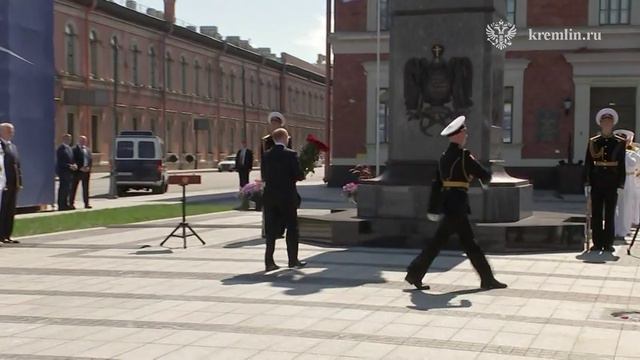 Открытие памятника адмиралу Фёдору Ушакову
