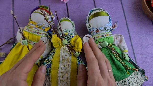 Необычные куклы-вербницы из лоскутков. Обязательно сделайте к Пасхе!