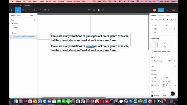 Figma Bangla Tutorial 2022 - Figma Type Tool (Part-06)