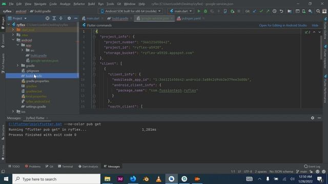 Ride Sharing Flutter App 1 (creating the project)