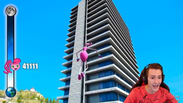 ПРЫЖОК МАМОЧКИ ДЛИННЫЕ НОГИ УМНОЖАЕТСЯ С КАЖДЫМ РАЗОМ в ГТА 5 ОНЛАЙН (GTA 5 ONLINE)
