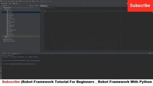 Robot framework Tutorial For Beginners  Robot Framework With Python Part 13