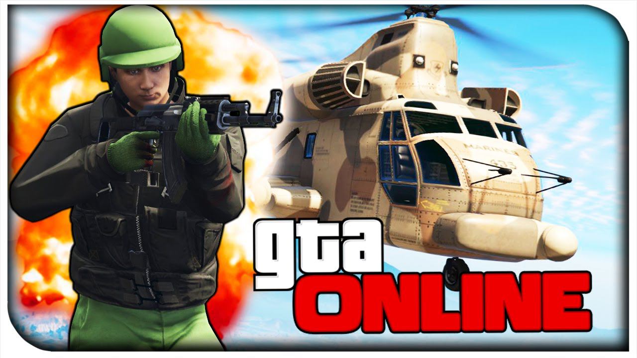GTA 5 Online (PC) -ВОЗДУШНЫЙ ДЕСАНТ!! #38