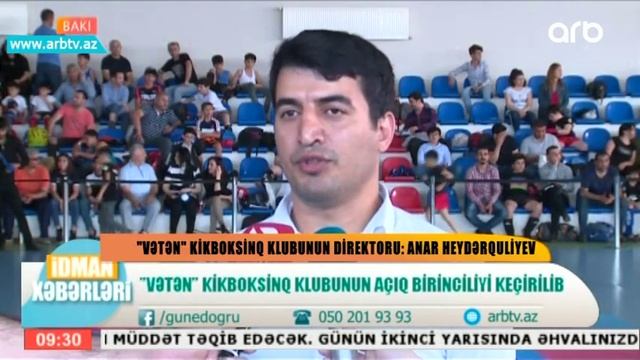 "Veten" kikboksinq klubunun achiq birinciliyi kechirilib (Gune Dogru)