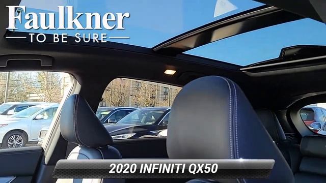 Certified 2020 INFINITI QX50 ESSENTIAL, Willow Grove, PA LF108688A