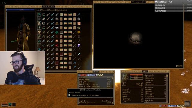 Morrowind Gameplay: Bolvyn Venim is BUSTED!! | Twitch Below!