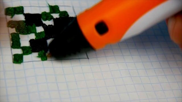 ЕНОТ ХАЙП и КРИПЕР ИЗ МАЙНКРАФТА. РИСУЮ 3D РУЧКОЙ