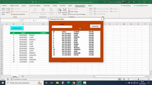 Pesquisa por PARTE do TEXTO direto em Listbox Excel VBA