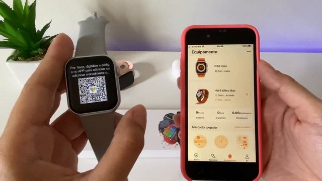 SMARTWATCH GS8 MINI 41MM - ASSISTENTE DE VOZ - NFC - COMPATÍVEL COM ANDROID E IOS - REVIEW