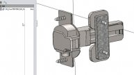 Библиотека проектирования SolidWorks. Управляемый блок Сборка Петля
