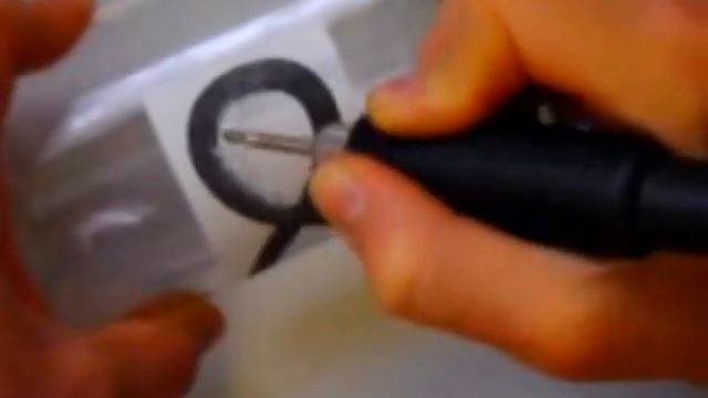 гравировка на стекле.