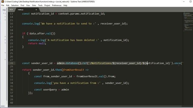 Android Push Notification using Firebase Console - Android Studio Push Notification Firebase