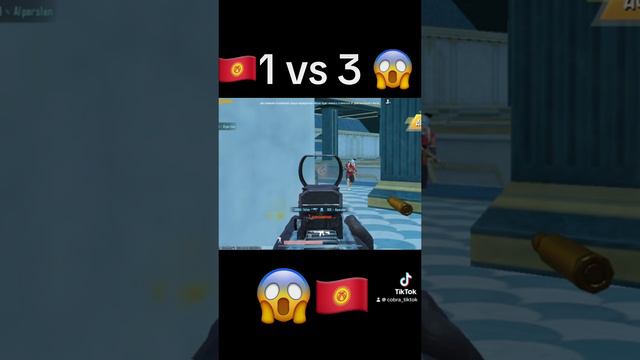 1 vs 3😱pubg mobile