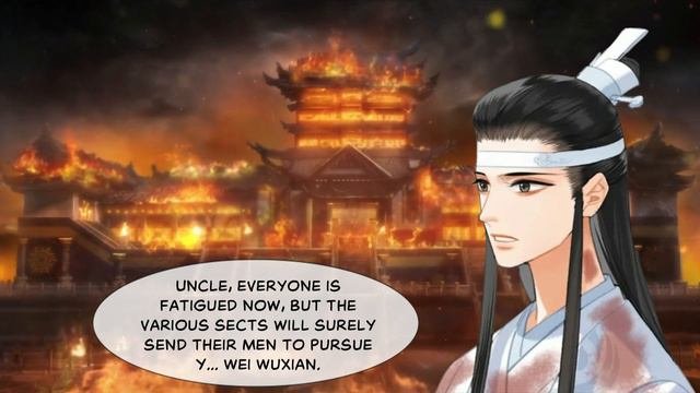 ENGFR Guanyin temple - Get lost - Lan Wangji protects Wei Wuxian and is whipped Manhua  Audio