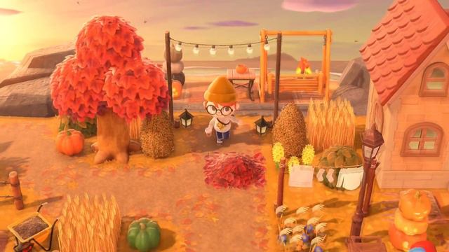 Cozy Autumn Town Island Tour | ACNH