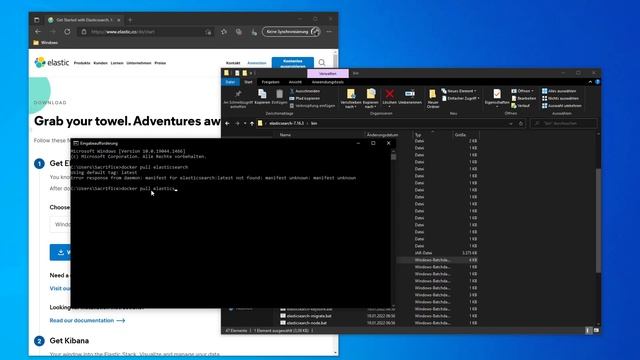 Installation von Elasticsearch (Windows & Docker)