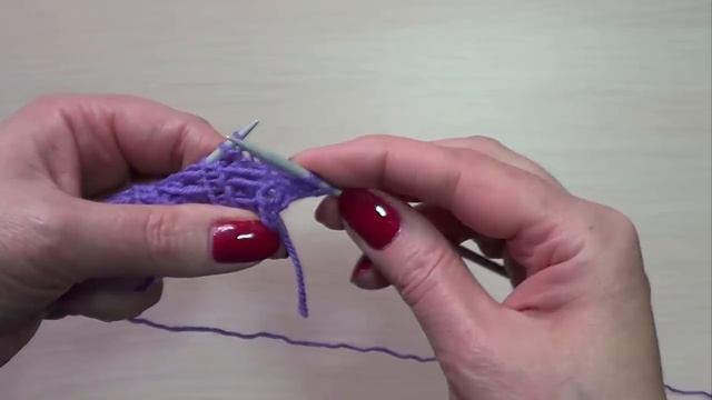 Красивый узор ячейки спицами