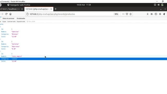Practica: Creando Api Mediante Docker Y Lamp