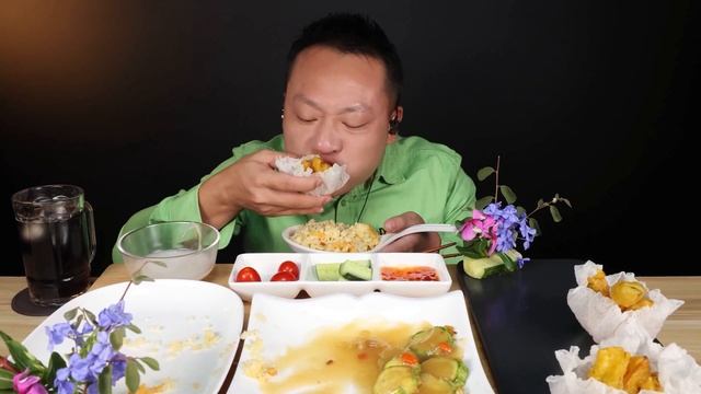 Mukbang)SUB/Buhay Eating With/Sands Pumpkin/ASMR Eating Sounds