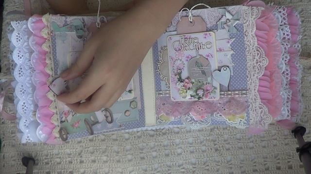 скрап Альбом для девочки\ Скрапбукинг\ by_Masha_Malgina
