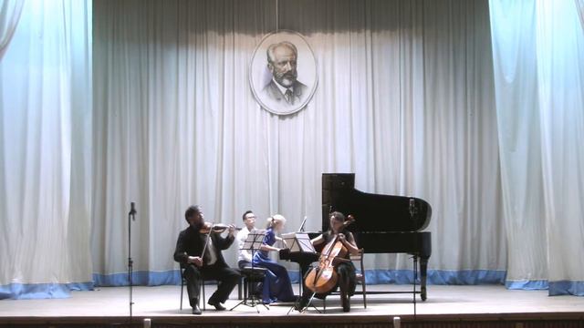 Баргиель - Трио 1 для фортепиано скрипки и виолончели Фа мажор op.6 - I часть