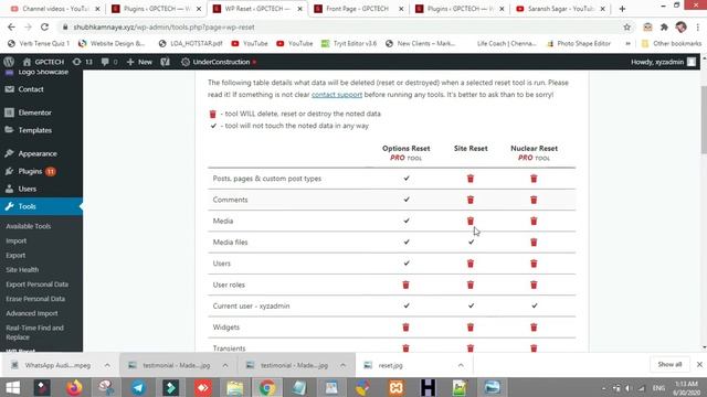 How To Reset Your Wordpress Website Using Reset Plugin ? | Wordpress Tutorials For Beginners