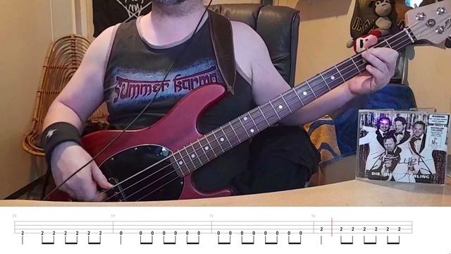 Metallica - Die, Die, Die, My Darling (Bass Cover W/ Bass Tabs)