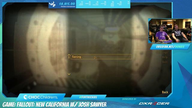Fallout: New California with Josh Sawyer (Obsidian's Livestream)