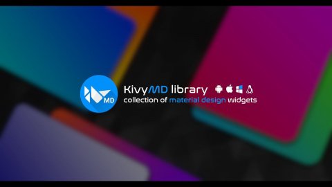 I am working on the release of the KivyMD library version 1.3.0
