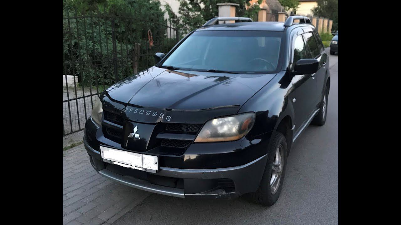 Мицубиси Оутлендер 1 Замена рулевого наконечника/ Mitsubishi Outlander 1 Steering Tip Replacement