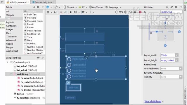 Curso Android desde cero #15 | Ejercicio práctico con RadioGroup y RadioButton