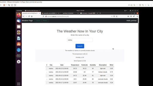 WWW assignment 3 - Mysql & PHP & JS implementation