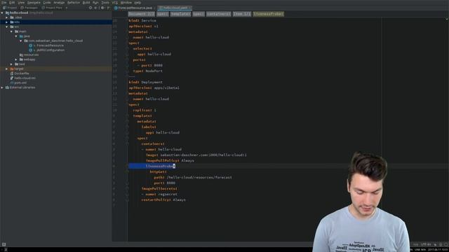 Zero-downtime deployment with Kubernetes (and Java EE)