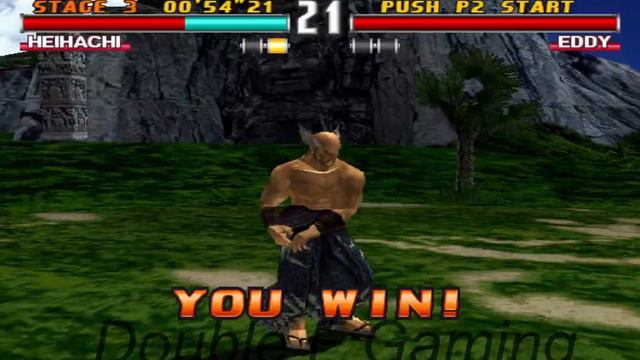 Heihachi Mishima  with Yoshimitsu  Best Moves Gameplay - #tekken3  3 (Arcade Version (Remake)