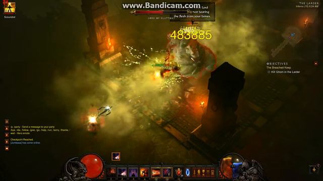 Diablo III Ghom MP10 16 Seconds