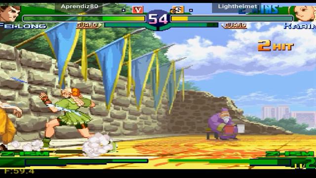 Street Fighter Zero 3 Upper - Aprendiz80 vs Lighthelmet